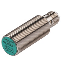Pepperl&plus;Fuchs Inductive Proximity Metal Barrel Sensor; 18mm; Embeddable; 5-60VDC; NO; 2-Wire DC; Connector - M12